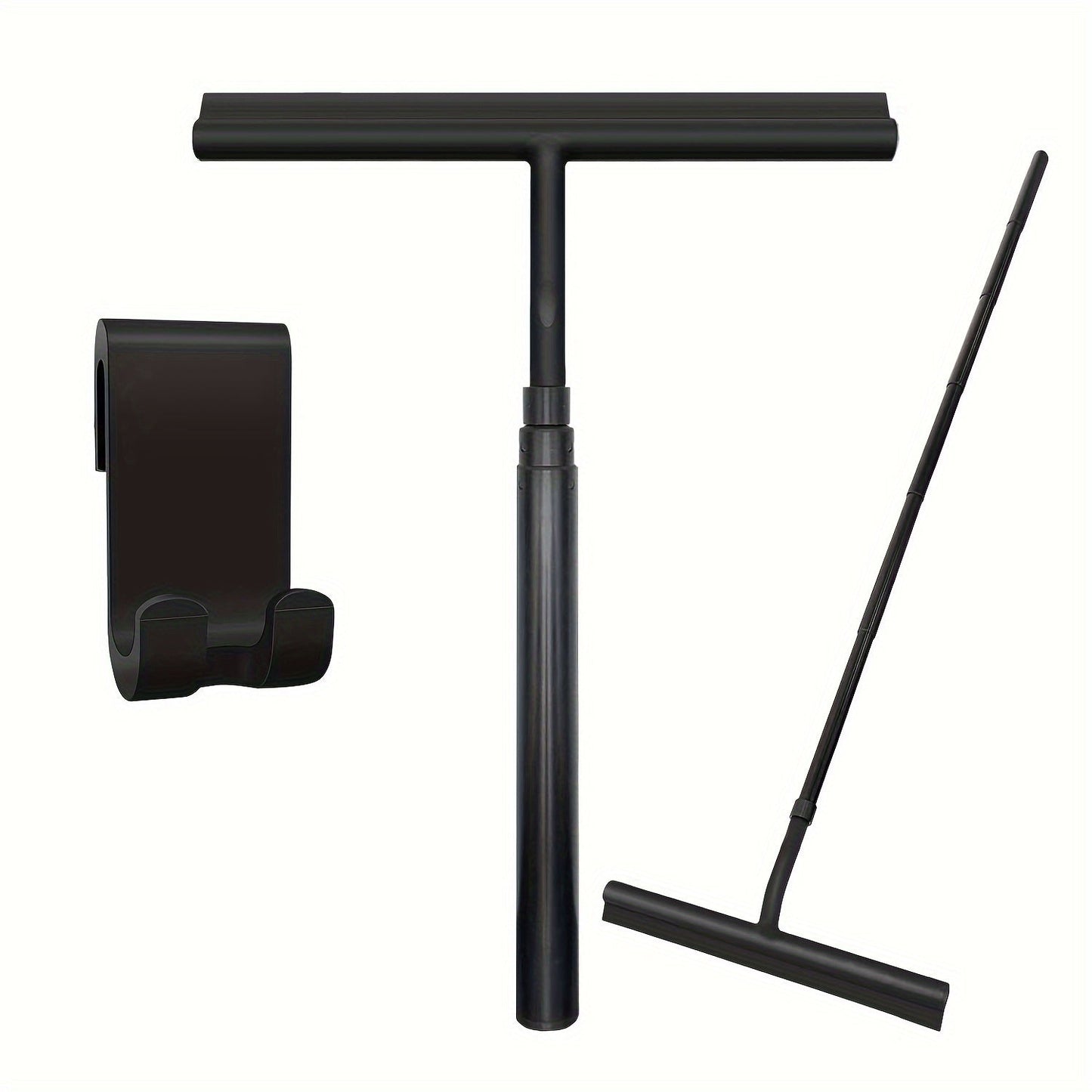 Telescopic Shower Squeegee with Extendable Handle for Wall and Floor