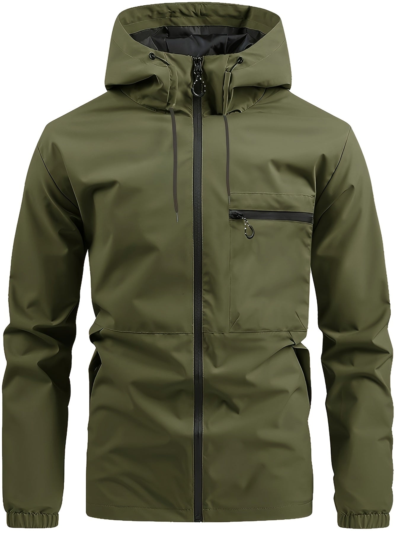 Men's Outdoor Jacket for Spring and Autumn for Windproof Hooded Jacket for Outdoor Activities