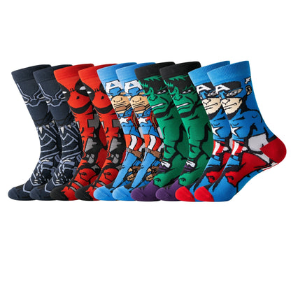 Set Cartoon Socks with Comfort and Style with Your Favorite Characters