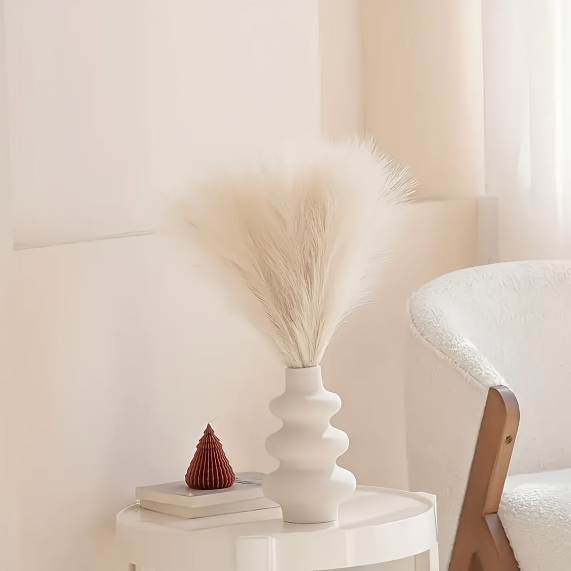Artificial Pampas Grass for Home Decoration for Soft and Low Maintenance