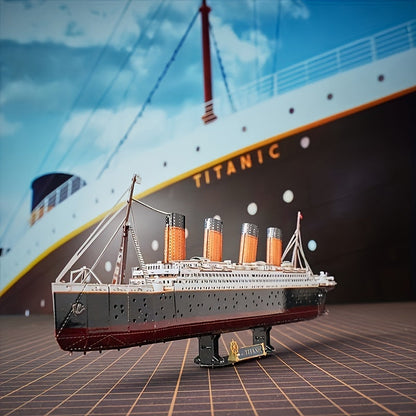 Titanic 3D Metal Model Kit for Detailed DIY Model for Creative Crafters