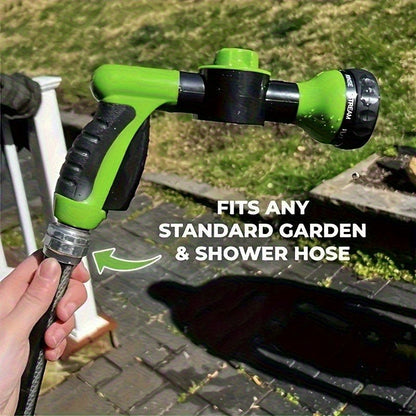 Attachment with Dog Shower and Hose 8 in 1 for Washing, Spraying, Cleaning