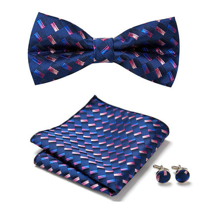 Set with Elegant Bow Tie Design for Handcrafted with Matching Accessories