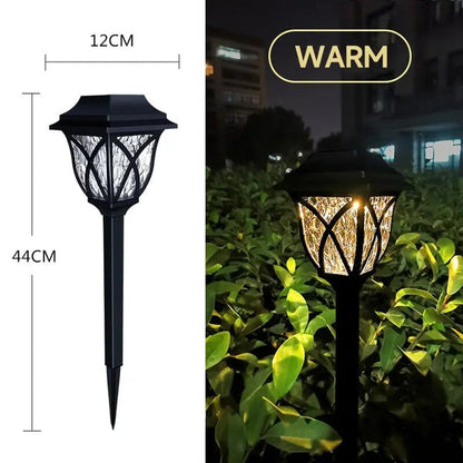 Solar Garden Lamps with Lantern Design for Atmospheric and Energy-Efficient Outdoor Lighting