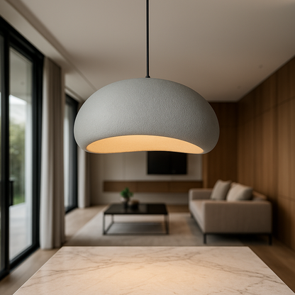 Pendant Light Wasabi with Sculpted Dome Design with Adjustable Height
