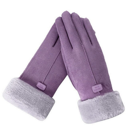 Winter Gloves with Warm and Stylish Design