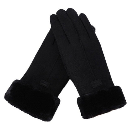 Winter Gloves with Warm and Stylish Design