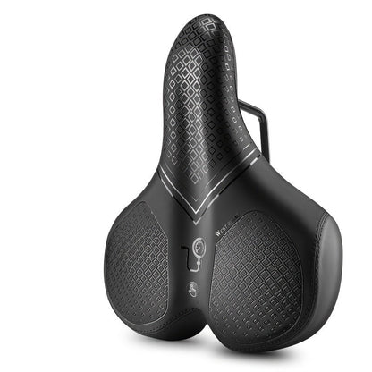 Cushion with Inflatable Bicycle Saddle with Air Design for Comfort During Long Rides