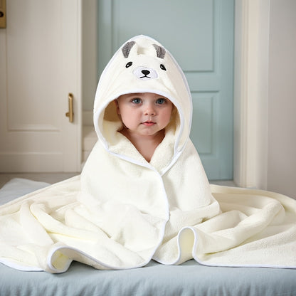 Baby Towel with Hood for Soft and Comfortable After Bathing