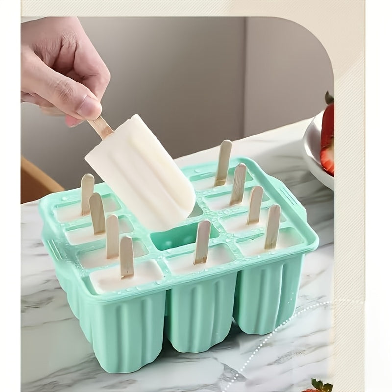 Silicone Ice Mould for Homemade Ice Lollies and Frozen Snacks