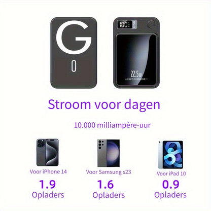 Magnetic Power Bank for Ultra Slim with Super Fast Wireless Charging