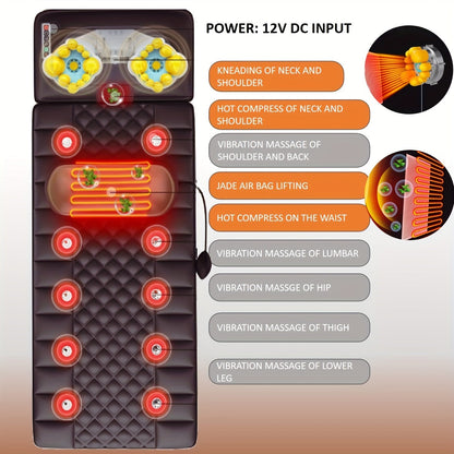 Massage Mattress with Full Body Massage for Comfort and Relaxation in One