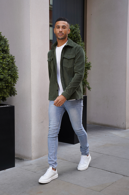 Daan Cord Shirt with Comfort and Style in One