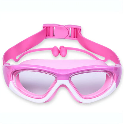 Kids Swim Goggles with Large Frame for Comfortable & Anti-Fog for Swimming Fun