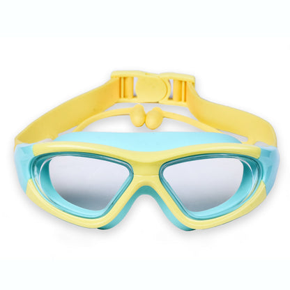 Kids Swim Goggles with Large Frame for Comfortable & Anti-Fog for Swimming Fun