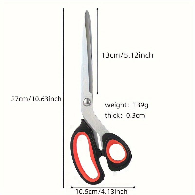 Multifunctional Stainless Steel Pizza Scissors with Comfort Grip