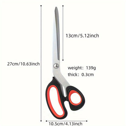 Multifunctional Stainless Steel Pizza Scissors with Comfort Grip