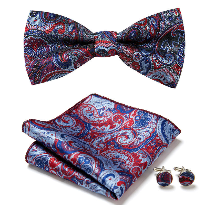 Set with Elegant Bow Tie Design for Handcrafted with Matching Accessories