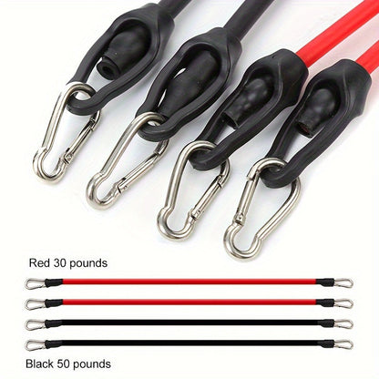 Set with Push-Up Plank Handles, Resistance Bands, and Accessories for Ideal for Chest and Abs