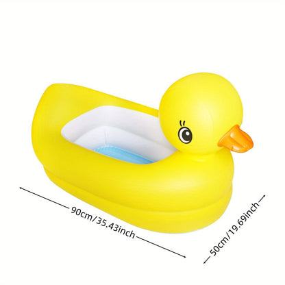 Ring with Inflatable Duck Shaped Swimming Design for Dogs for Safe Water Fun