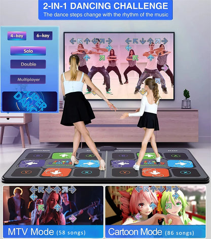 Mat Dancemaster Interactive Dance for Fitness & Fun for the Whole Family