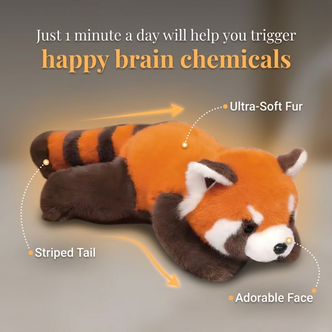 Soft Animal Cuddle Toy with Long Shape for Comfort and Relaxation