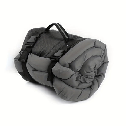 Dog with Foldable Waterproof Mat for Comfortable Travel Mat for Outdoors and Camping