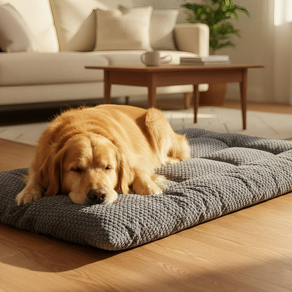 Cushion with Comfortable Dog Design for Dogs with Soft Filling and Padded Sleeping Surface
