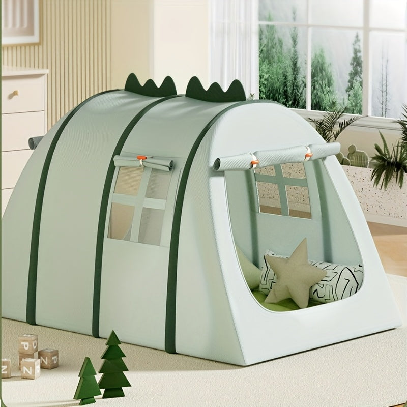Children's Dinosaur-Shaped Play Tent with Foldable and Fun Design