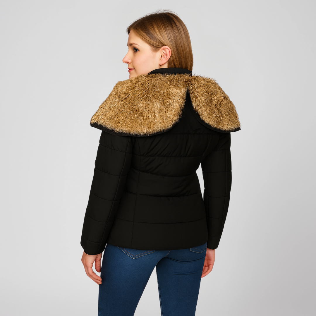 Nordelle Winter Coat for Quilted Insulated Hooded Outerwear for Women