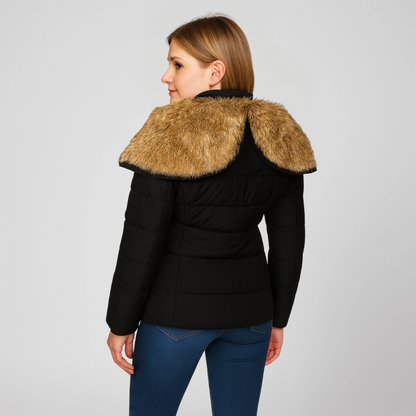 Nordelle Winter Coat for Quilted Insulated Hooded Outerwear for Women