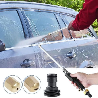 Garden Hose with Powerful High-Pressure Spray Gun for Design for Thorough Outdoor Cleaning
