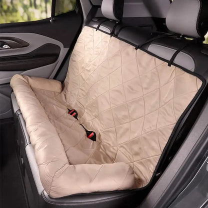 Cover with Waterproof Rear Seat Design for Dogs with Anti-Slip and Quilted Pattern