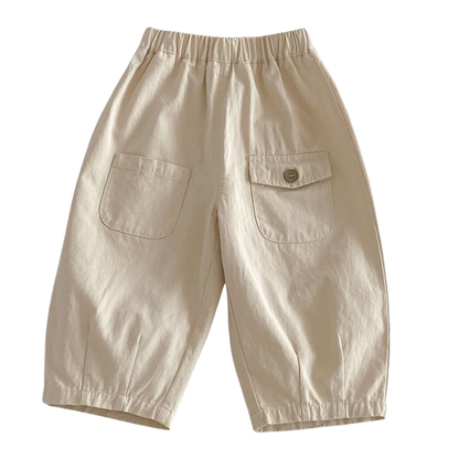 Kids' Cargo Trousers for Toddlers and Children with Comfortable Fit and Pockets