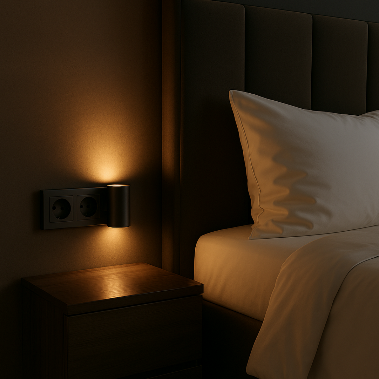 Night Light with LED Design for Socket with Dimmable Sensor and Automatic Lighting
