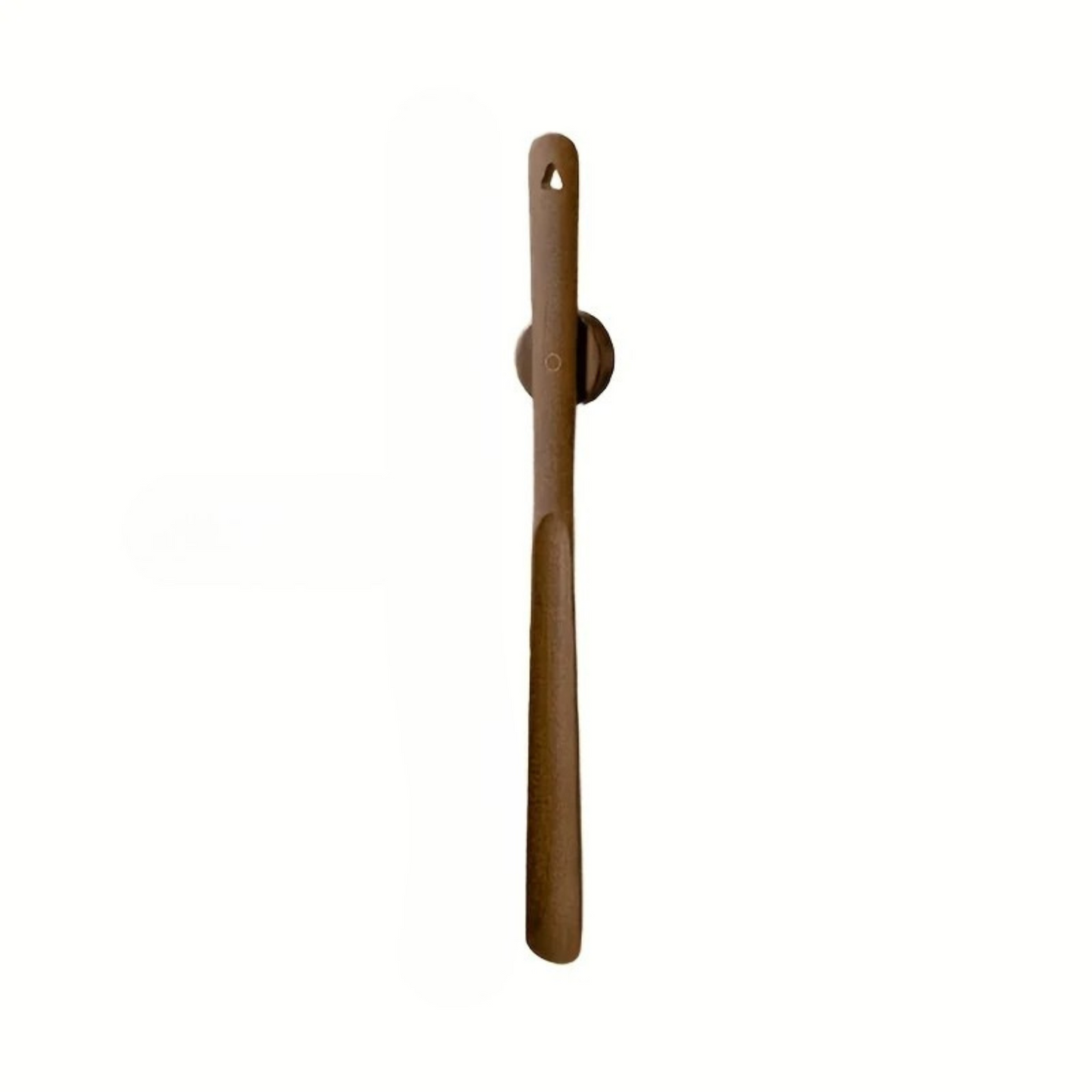 Minimalist Wooden Shoe Horn with Wall Mount
