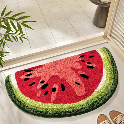 Rug Fruit-Inspired Bathroom for Soft and Absorbent