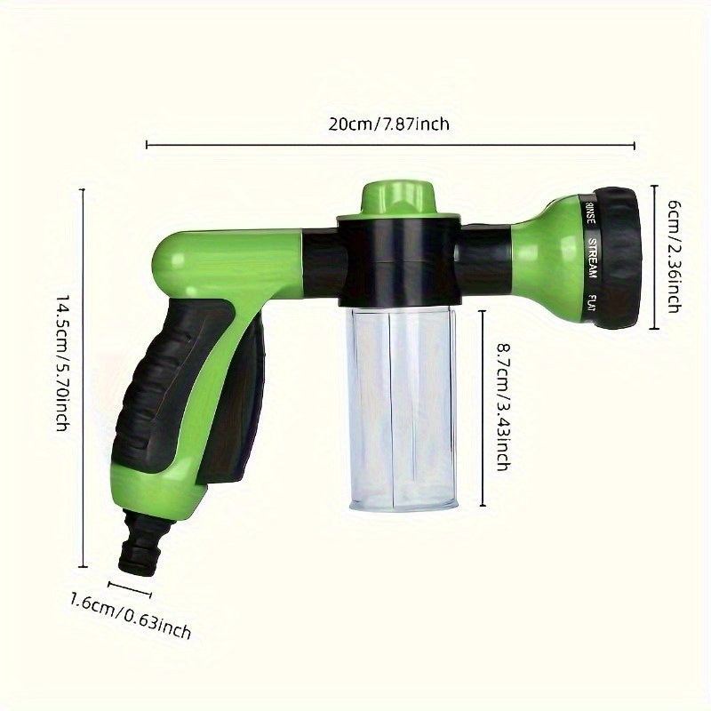 Attachment with Dog Shower and Hose 8 in 1 for Washing, Spraying, Cleaning