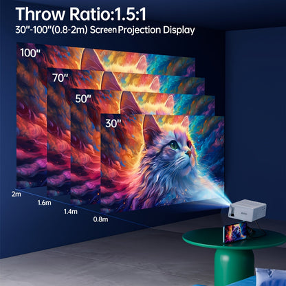 Projector Claritybeam Compact Mini with High-Performance Imaging in a Portable Design