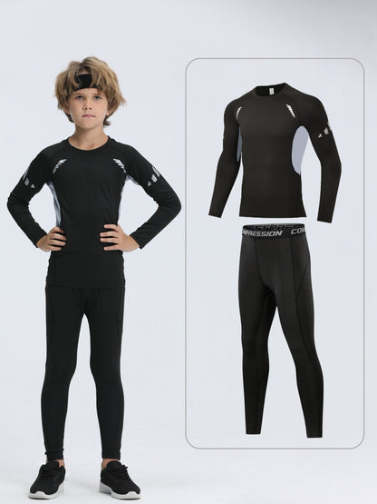 Set Active Motion Boys' Thermal Sports for Warm, Comfortable and Performance-Oriented