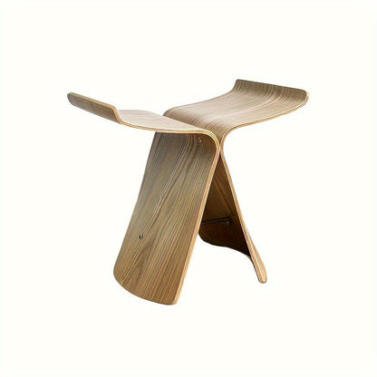 Stool with Elegant Butterfly Design with Timeless Design for Living Room and Entrance