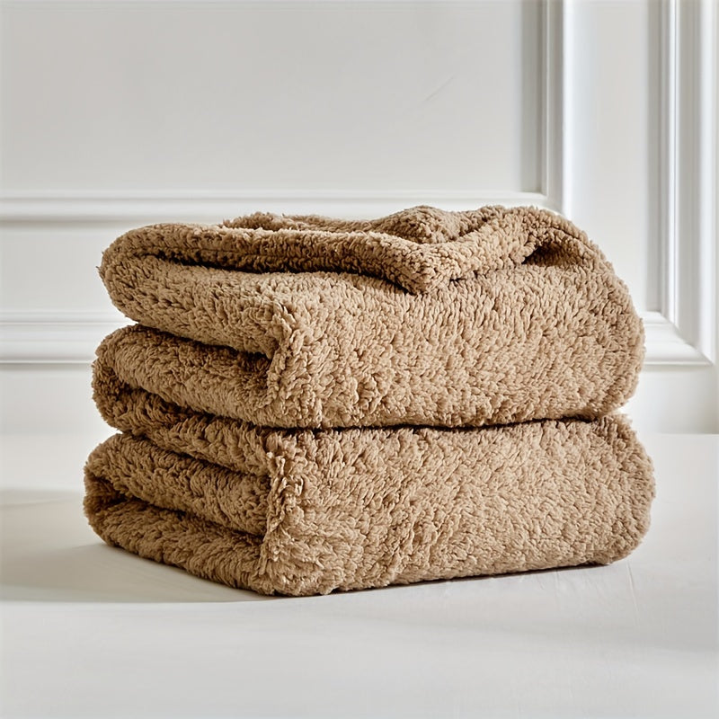 Blanket Ultra Soft Sherpa Fleece for Warm and Comfortable for Home