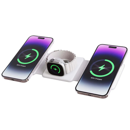 Tricharge Fold for Wireless Travel Station for Iphone, Watch and Airpods