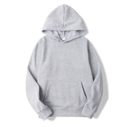 Comfortable Unisex Hoodie with Warm Lining and Relaxed Fit