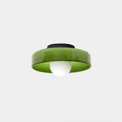 Glass with Modern Round Ceiling Lamp with Elegant and Timeless Design