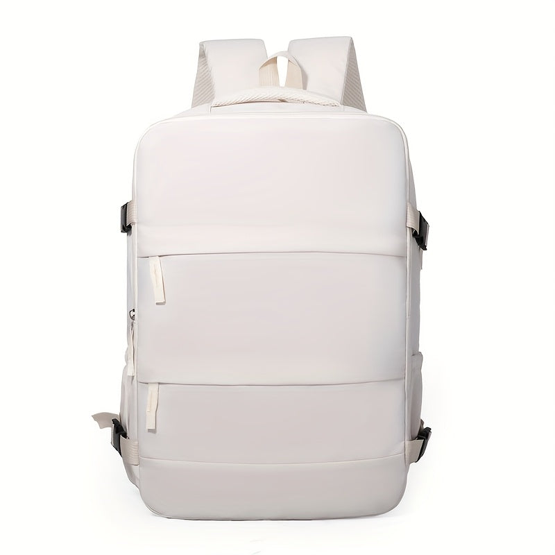 Travel Backpack with 180° Opening and Shoe Compartment