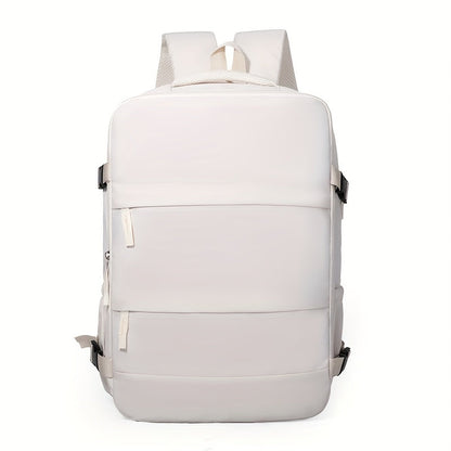 Travel Backpack with 180° Opening and Shoe Compartment