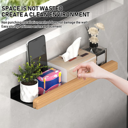 Holder with Stylish Wall Shelf Toilet Paper Design for Perfect for Bathroom Organization