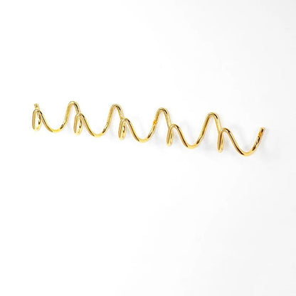 Rack Modern Wavy Wall Coat for Stylish Wall Coat Rack with Multiple Hooks