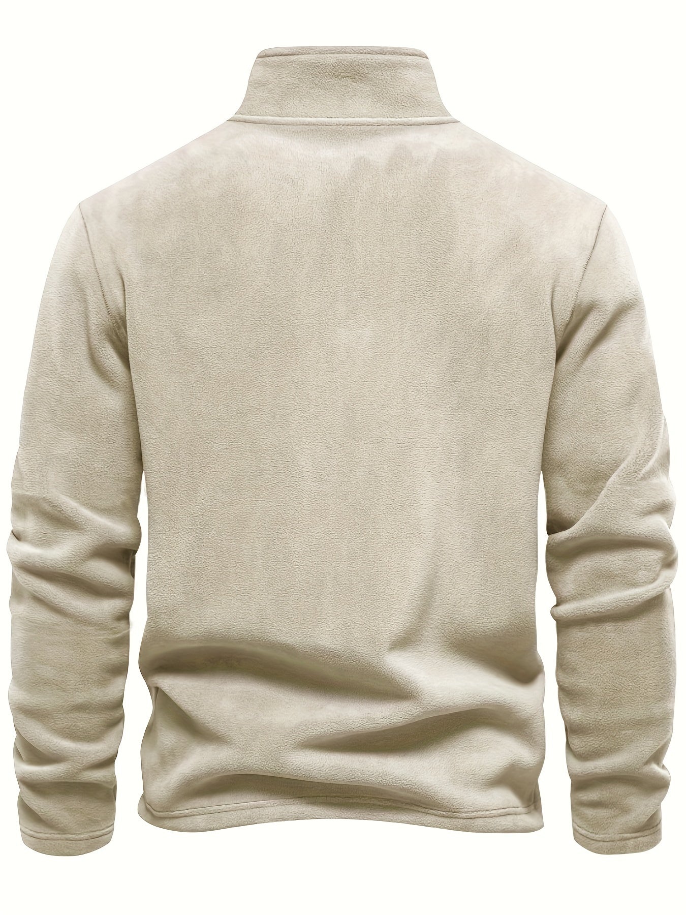 Fleece Lined Half-Zip Pullover for Comfortable and Warm for Cold Days